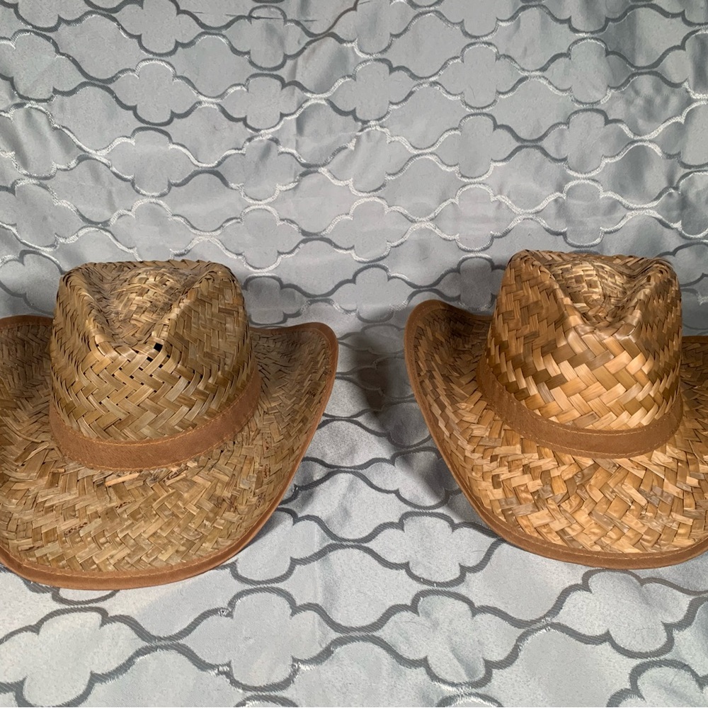 Unisex Straw Cowboy Cowgirl Hat Size Nashville TN. Sold Separately. Parties.